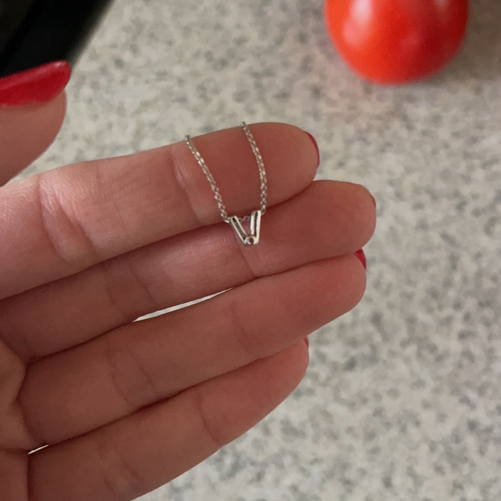 COPY - Necklace with initial “V”